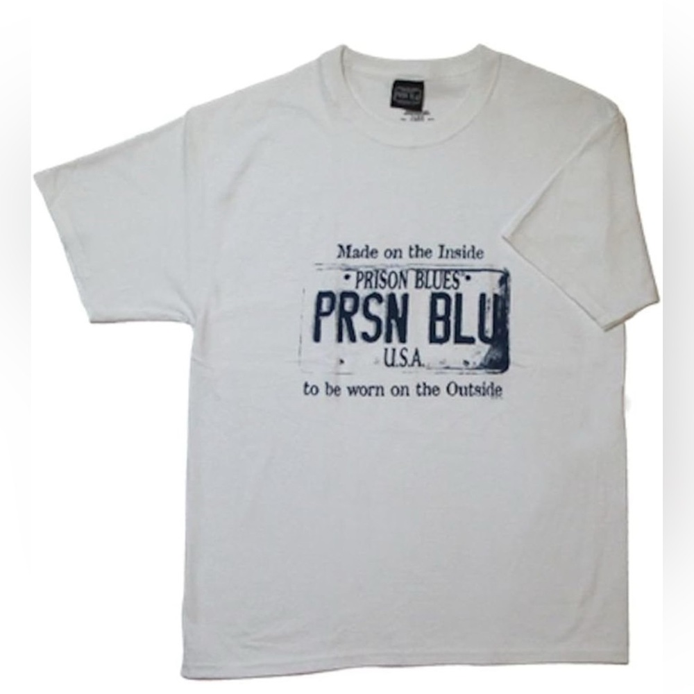 Brand: Prisonblues.net
USA Plate T-Shirt